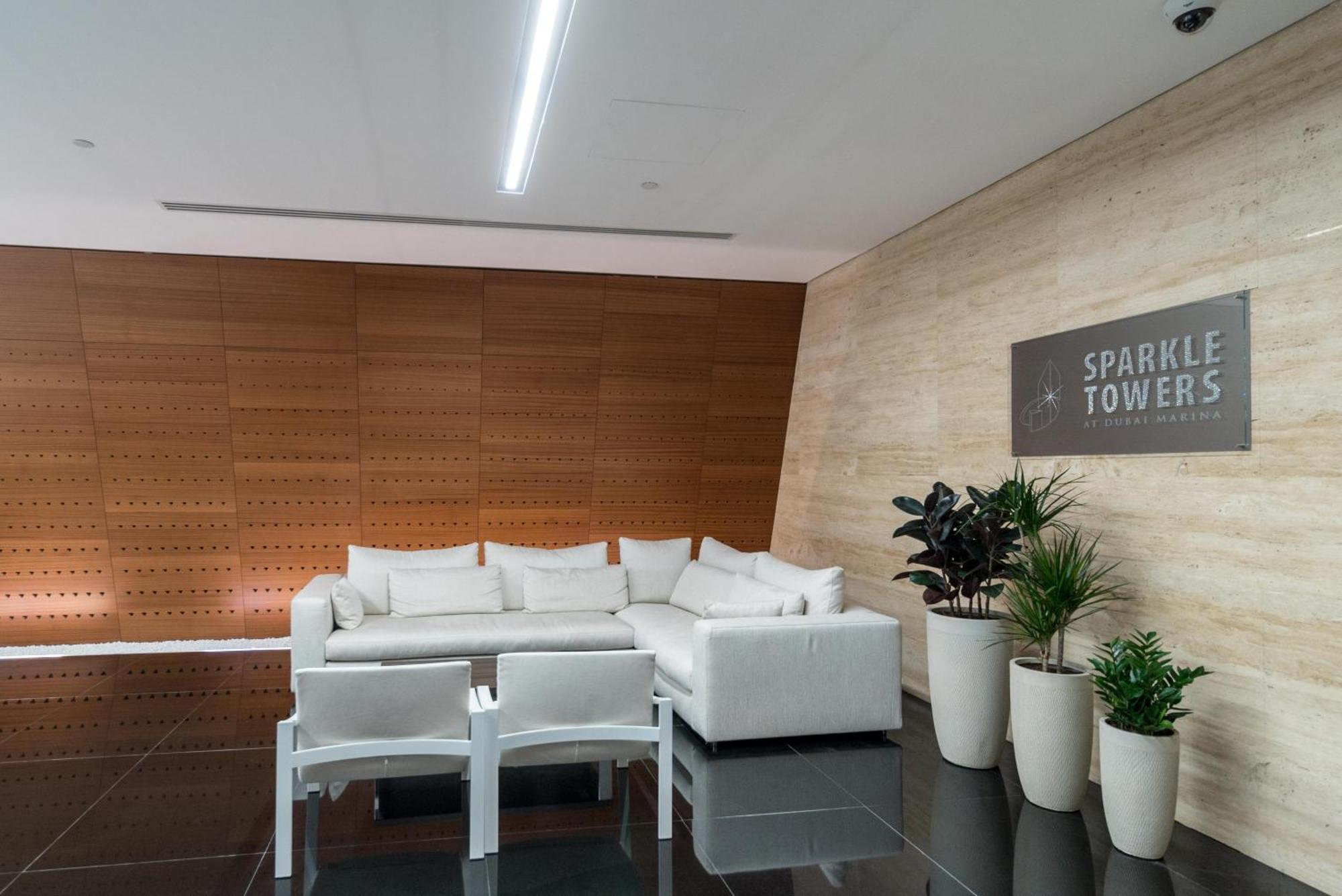 Апартаменты Icon Casa Living - Sparkle Tower 1 Дубай Экстерьер фото