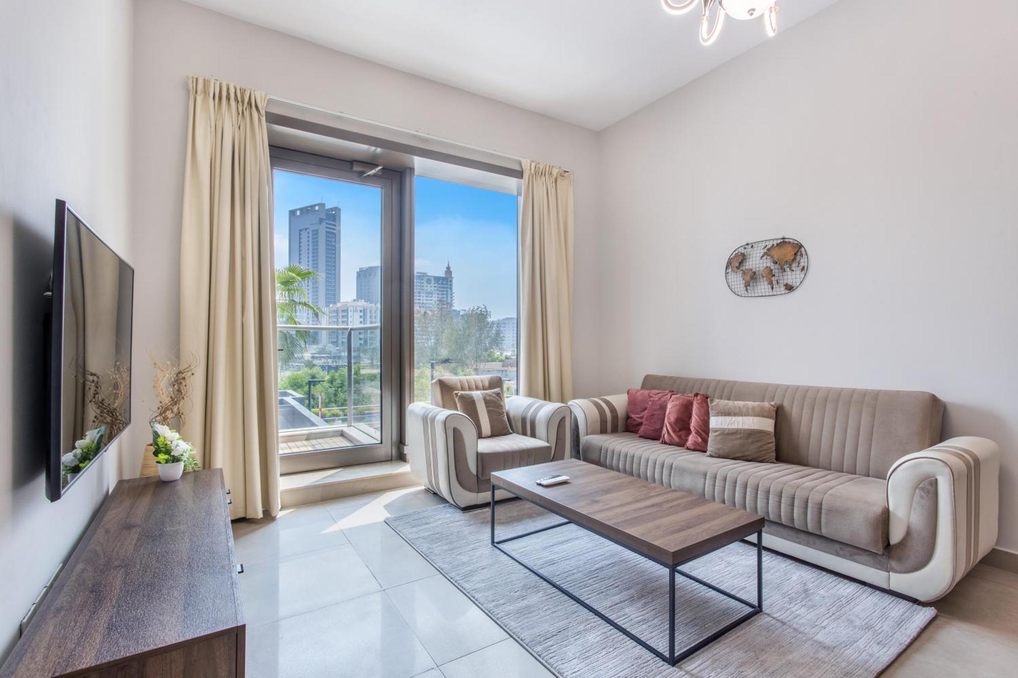 Апартаменты Icon Casa Living - Sparkle Tower 1 Дубай Экстерьер фото